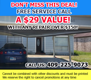 Garage Door Repair Galveston Coupon - Download Now!